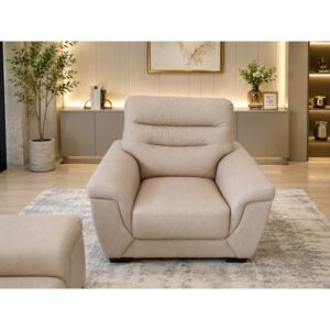 SOFA CREAM 3+2+1. EASY CLEAN FABRIC. ANTI SCRATCH FABRIC. COMFORTABLE SEATING. SUITABLE FOR FAMILY AND GATHERING .