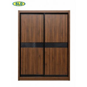 KF9298 5FT WARDROBE COKLAT