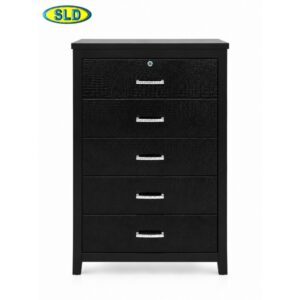CHEST DRAWER BLACK-KXV