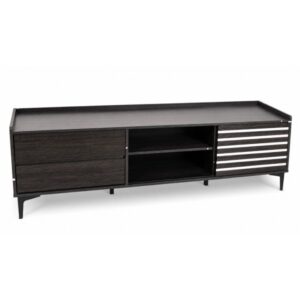 LIVING HALL CABINET / ESAPANA OAK+AMC WHITE