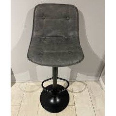 ZIG-D102. Metal Barstool with Cushion Seat & Back