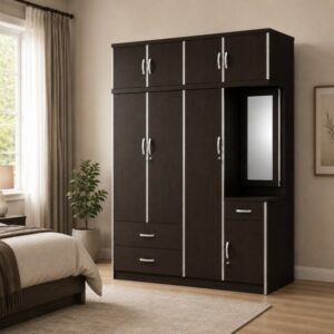 5FT XL 4 DOOR WARDROBE / ALMARI BAJU