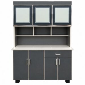 4FT High Kitchen Cabinet Murah Full Papan Storage Cabinet KALIS AIR TAHAN BANJIR