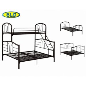 BUNK BED / KATIL 3V / ROCK IRON BUNK BED  DIMENSION : L (200) X W (140) X H (170)