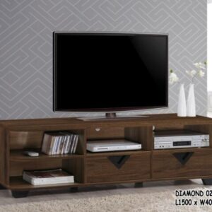 Diamond 02-063 Modern 5' Living Hall TV Cabinet 150cm