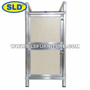 1FT Fully Aluminium Low Kitchen Cabinet Waterproof Storage