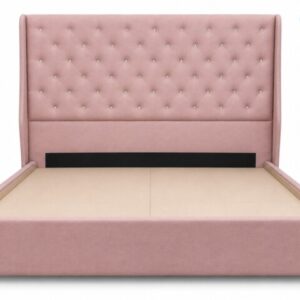 KF9281 Luxury Pink Diamond Tufted Bed Frame 6FT King Size